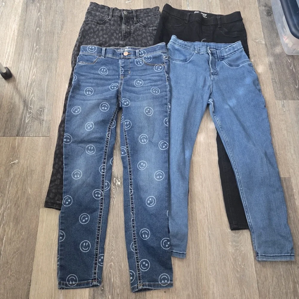 Girls Lot Of 4 Size 10-12 Carters/Wonder Nation/Old Navy